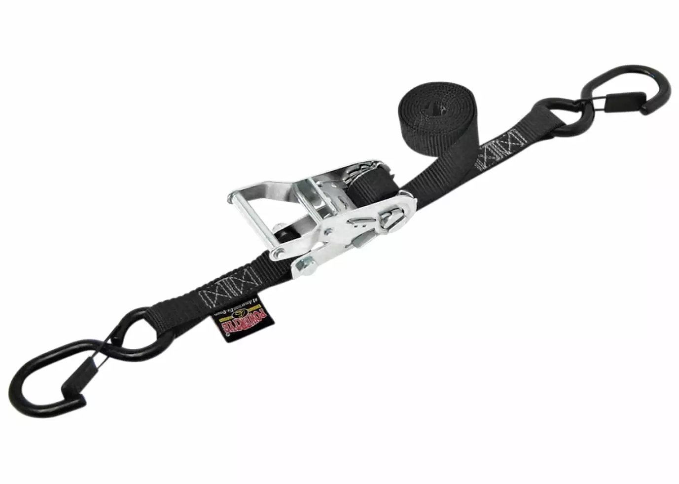 Powertye 1 Heavy-Duty Black Ratchet Tie Down (32122-S)