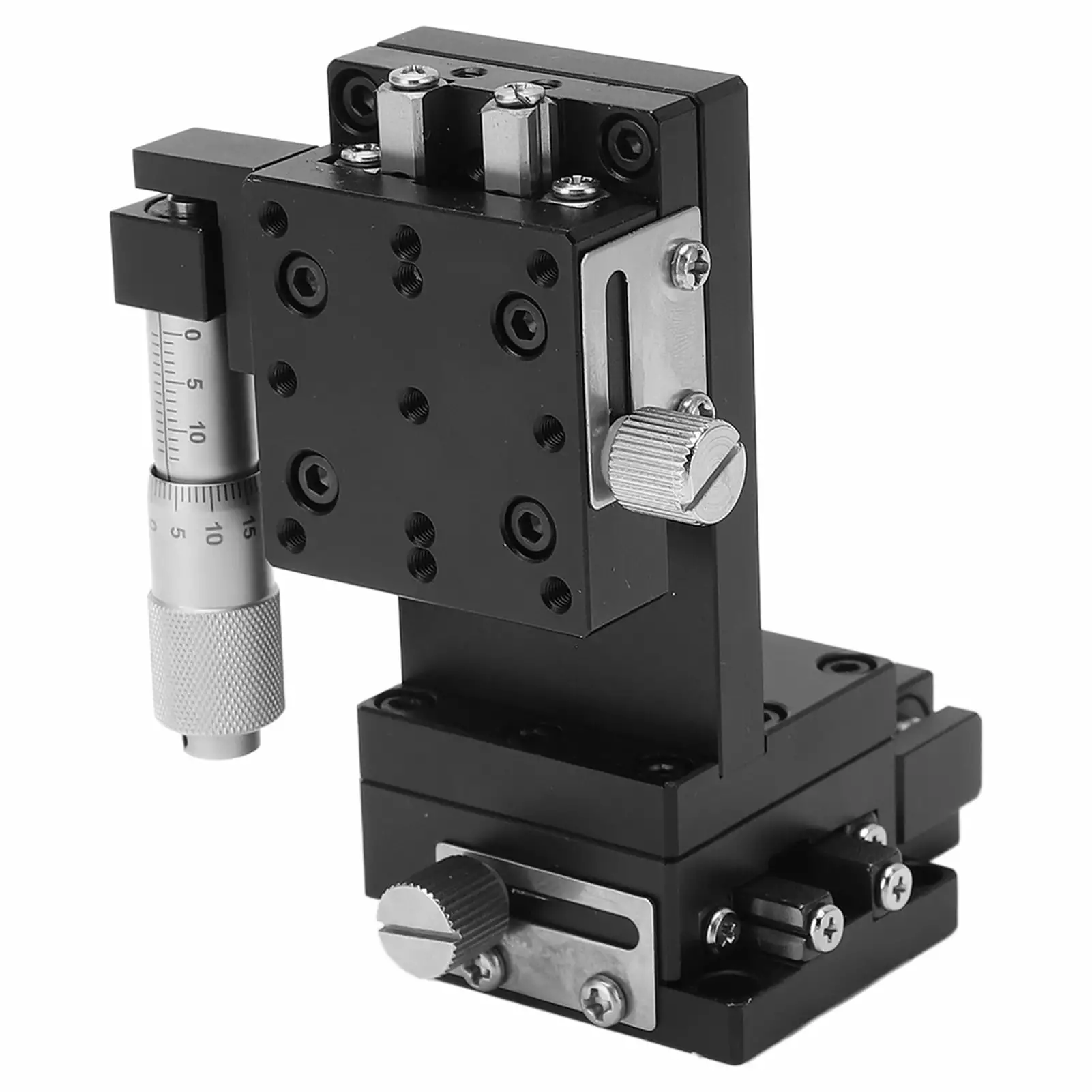 Precision Manual X Z Axis Sliding Stage Table for Equipment Positioning & Trimming. Adjustable Linear Motion Platform for Lab & Scientific Research. Compact Design for Easy Setup