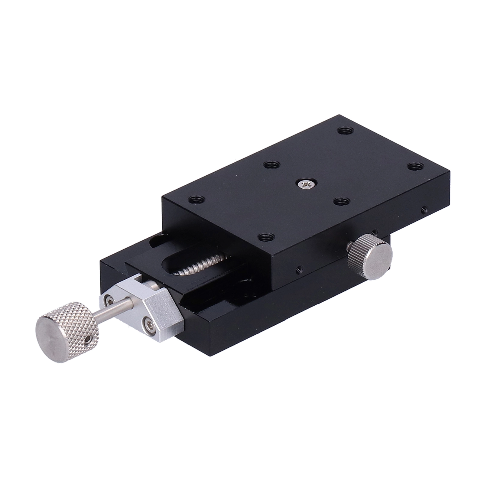 Precision X-Axis Manual Slide Table For Lab Equipment - Fine Tuning DoveTail Guide & Trimming Platform For Accurate Instrument Alignment. High Precision For Scientific & Laboratory Use