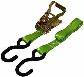 Grip 6-Piece Ratchet Tie-Down Set. 1in. x 12ft.. 500-Lb. Working Capacity. Model# 28738