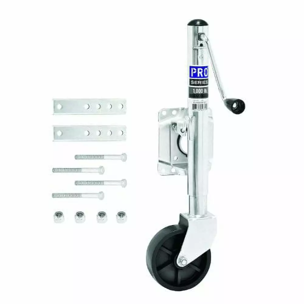 Pro Series 1000 Lbs. Capacity Swivel Trailer Tongue Jack