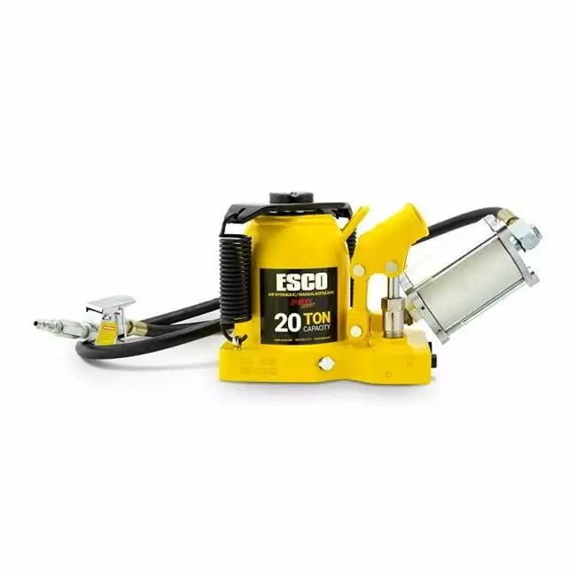 Pro Series 20 Ton Shorty Air Hydraulic Bottle Jack