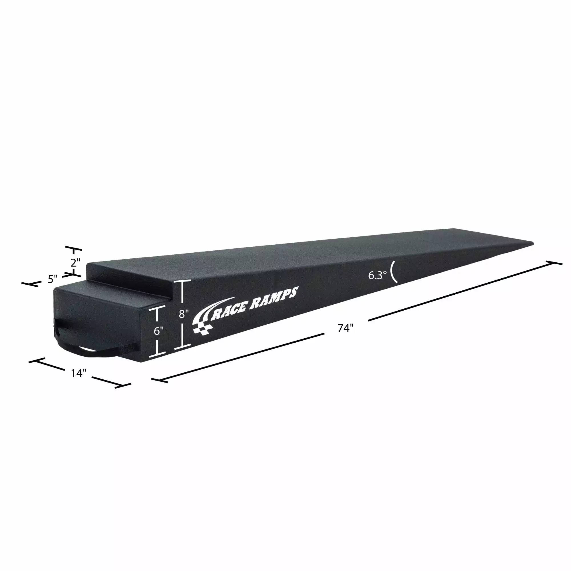 Race Ramps RR-TR-8XL Extra Wide Trailer Ramps with 6.3 Degree Approach Angle (Set of Two)