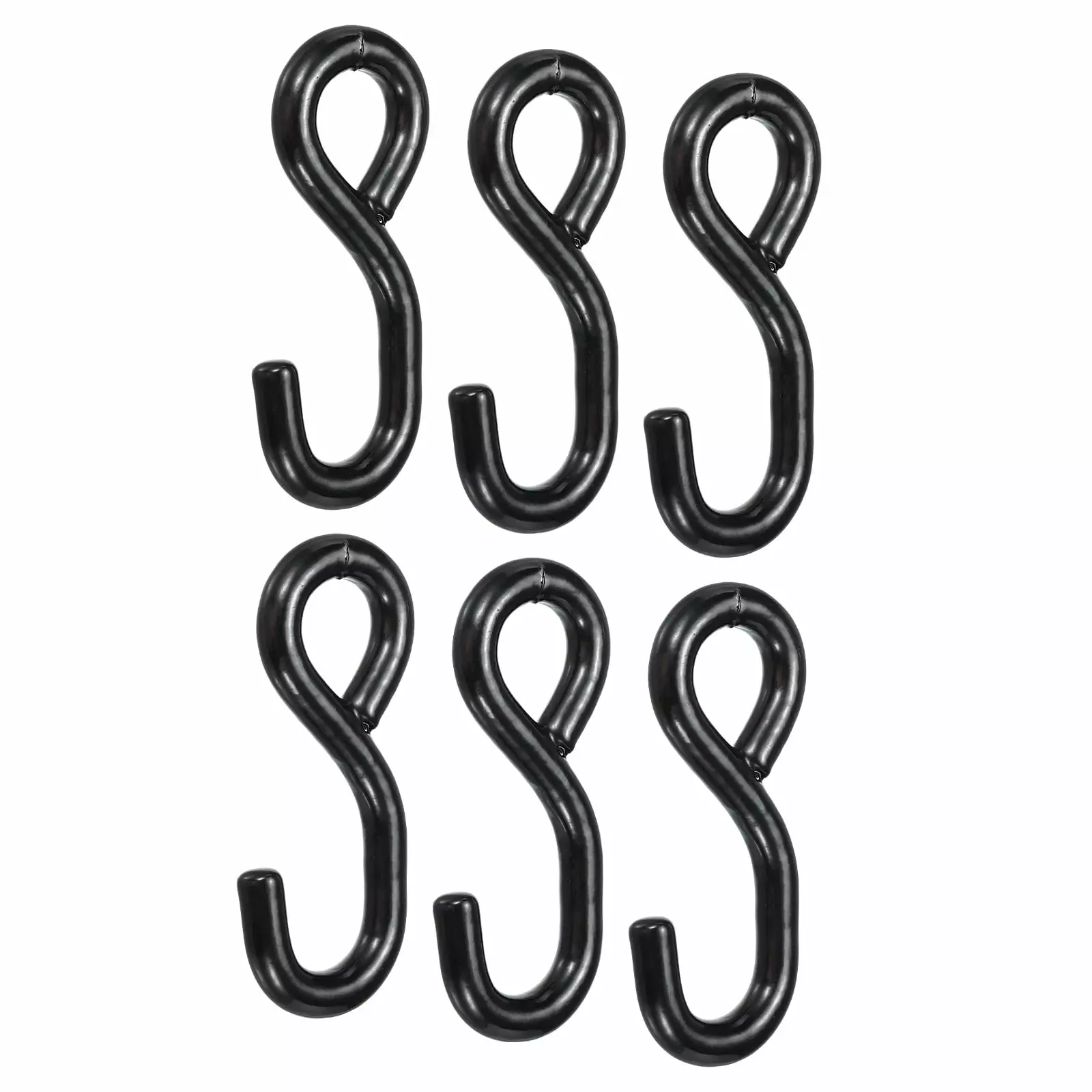 Ratchet Strap S Hook Load 3306 Lbs 115mm Length for 1 Tie Down Strap 6 Pack