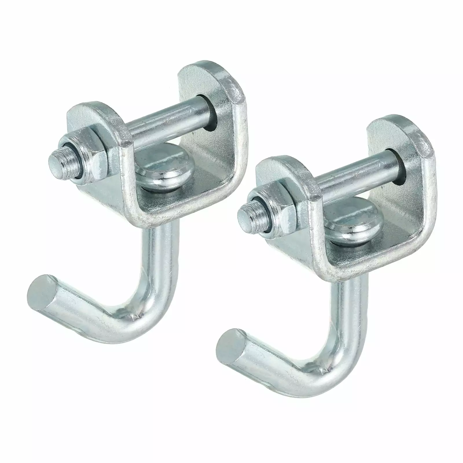 Ratchet Swivel J Strap Hook Load 6613 Lbs Zinc Color for 1.5 Strap 2 Pack