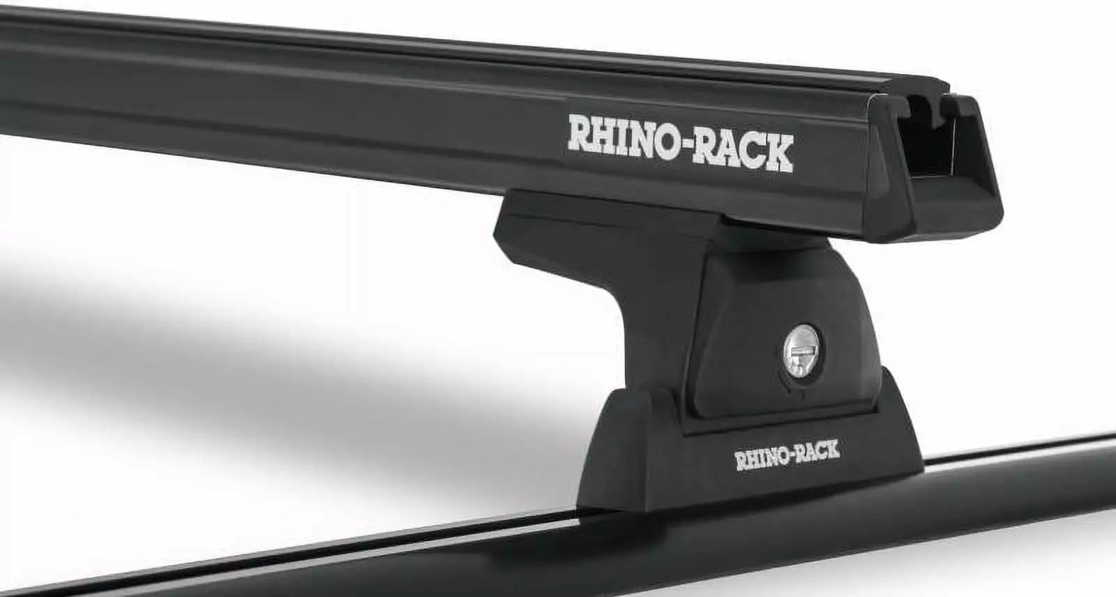 Rhino Rack 2011-2018 Fits Jeep Wrangler JK 2dr Suv Hard Top Heavy Duty RLT600 Trackmount Black 2 Bar Roof Rack JA6246