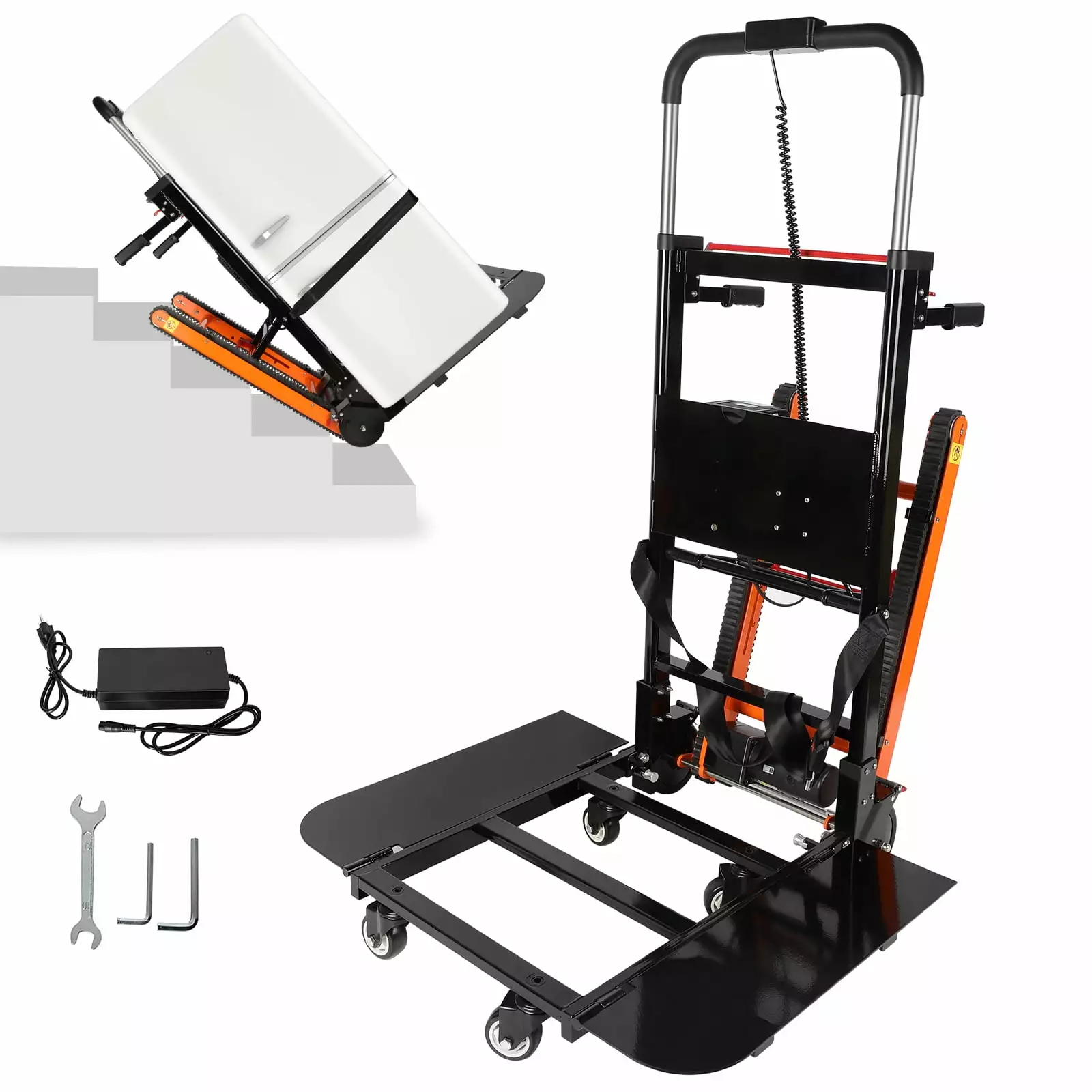 SNAP-LOC ALL-TERRAIN HAND CART 4 WHEEL 750 lb. capacity. 10 inch airless wheels