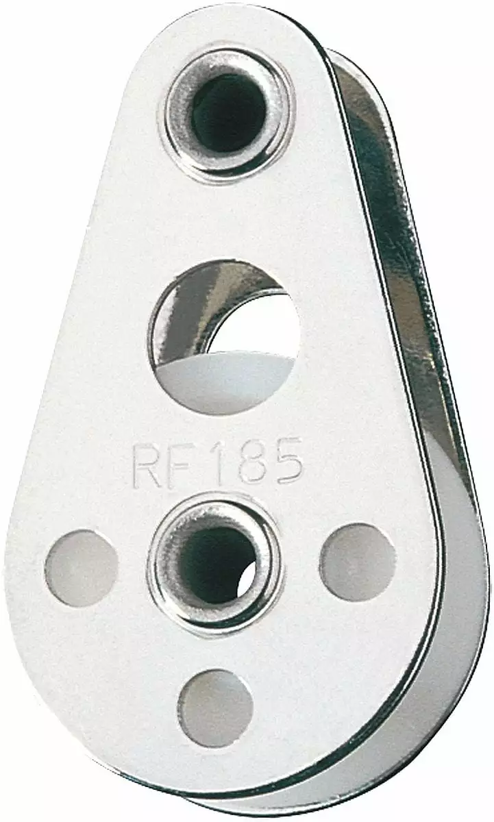 Ronstan Single Pulley.Fixed Eye.2 In. L RF185