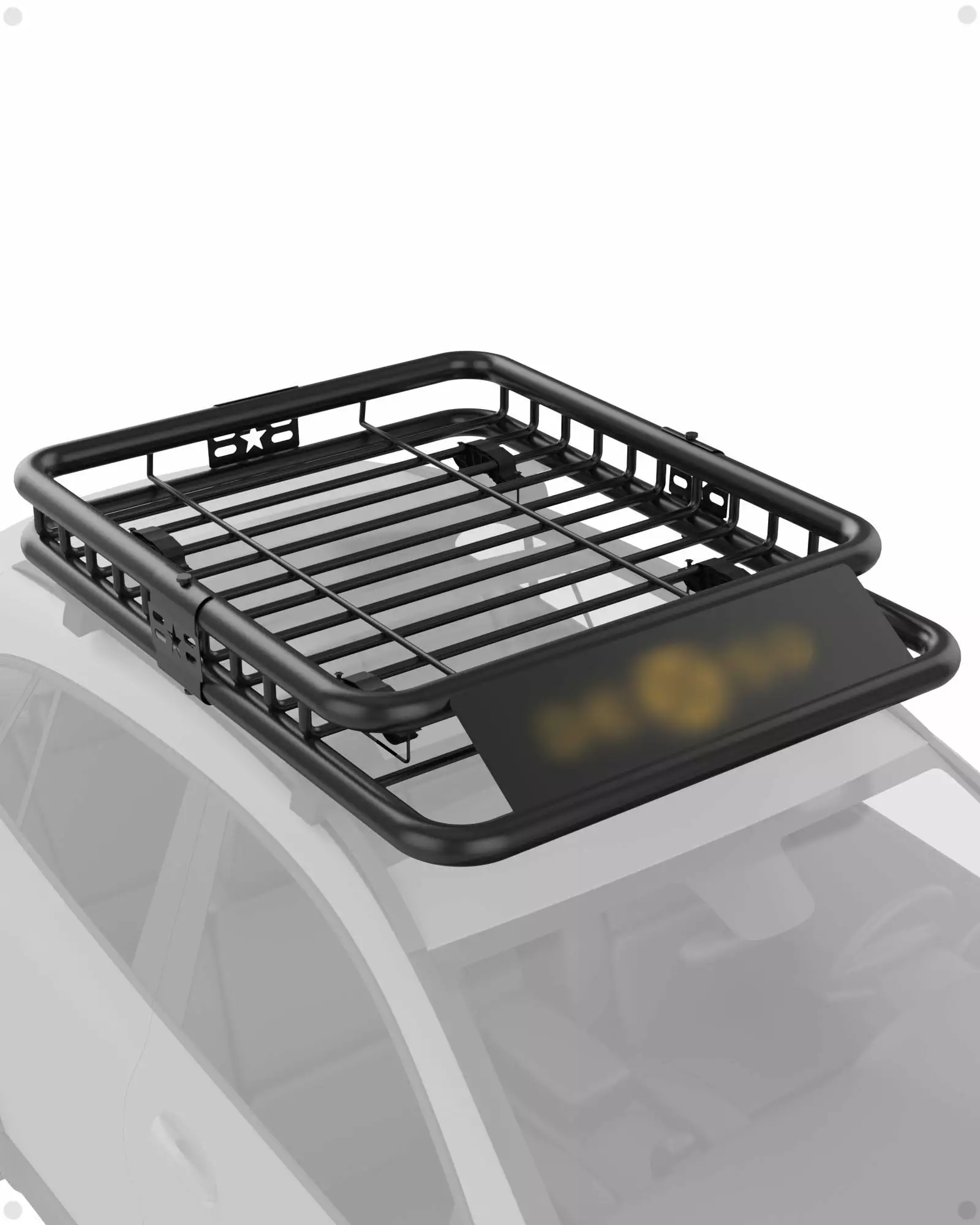 165 LBS Loading Capacity Roof Baskets. 50 x 37.8 x 6.3 Capacity Anti-Rust Rooftop Cargo Carrier. Roof Rack Basket for SUV. Car and Truck