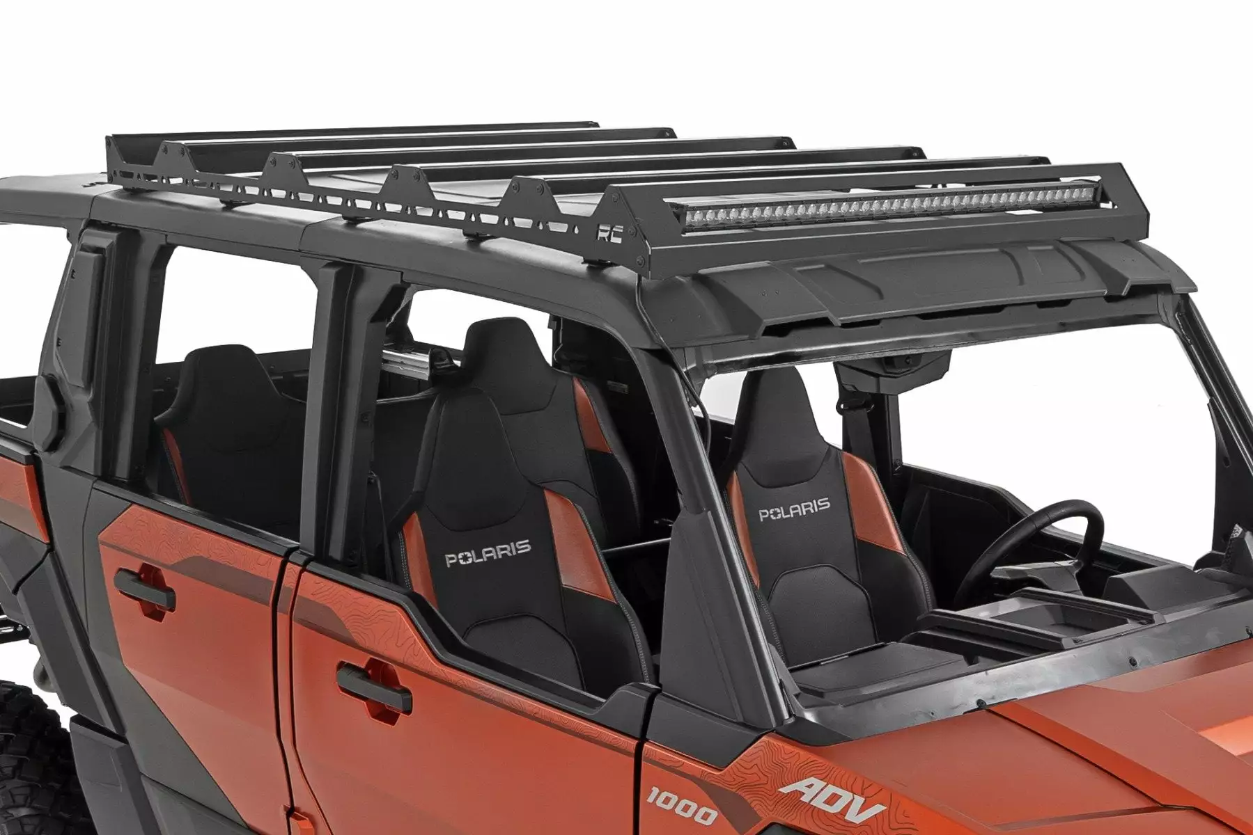 Rough Country LED Roof Rack for Polaris Xpedition ADV 5 | Spectrum - 93173