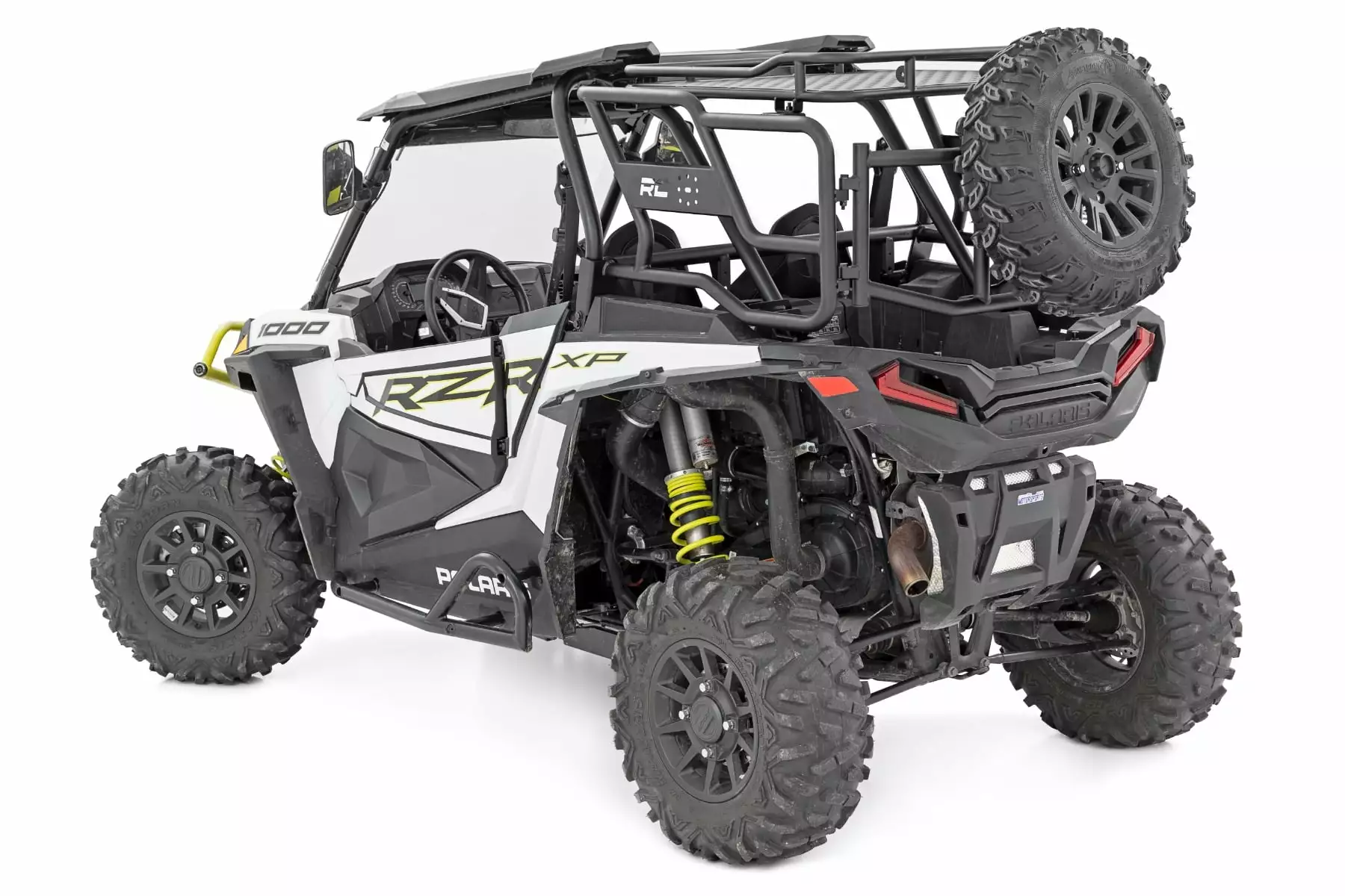 Rough Country Tubular Rear Cargo Rack for 2014-2021 Polaris RZR XP 1000 - 93141