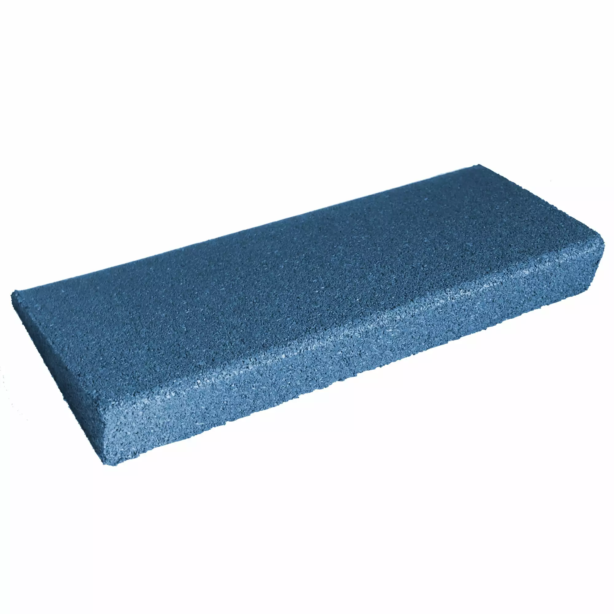 Rubber-Cal Eco-Safety Ramp 2.5 x 6 x 20 Inch - Blue - 1 Pack