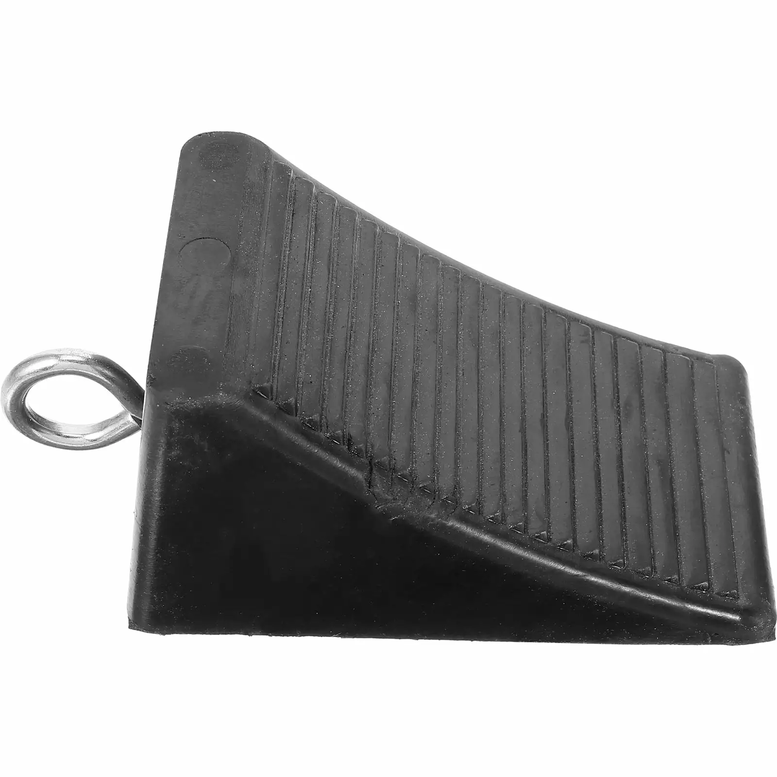 Rubber Ramp Pad Tire Chock Wedge Heavy Duty Truck Car Accessory