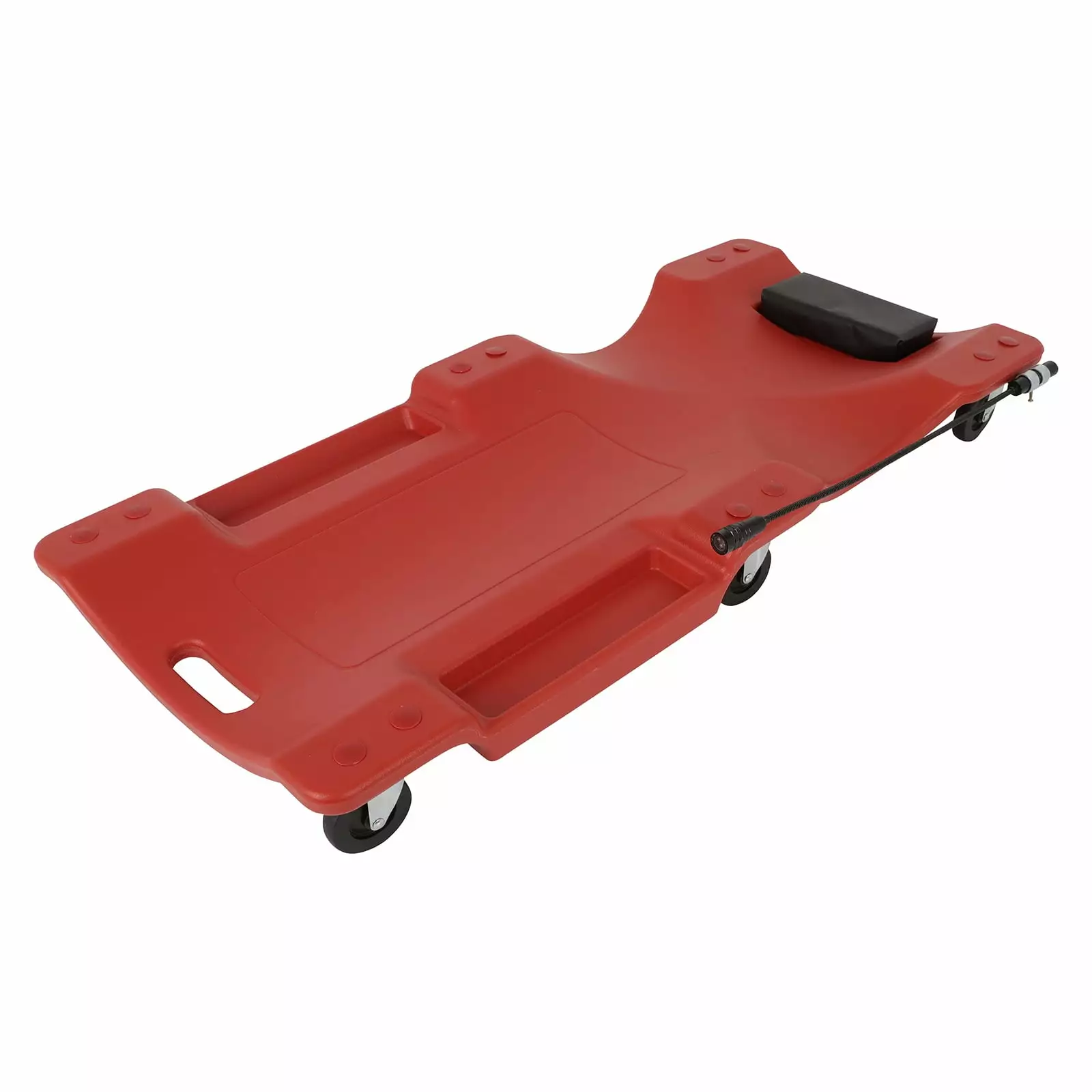 SCITOO 40Heavy-Duty Mechanic Creeper with Durable Casters. Low-Profile Design. Magnetic Tool Plate