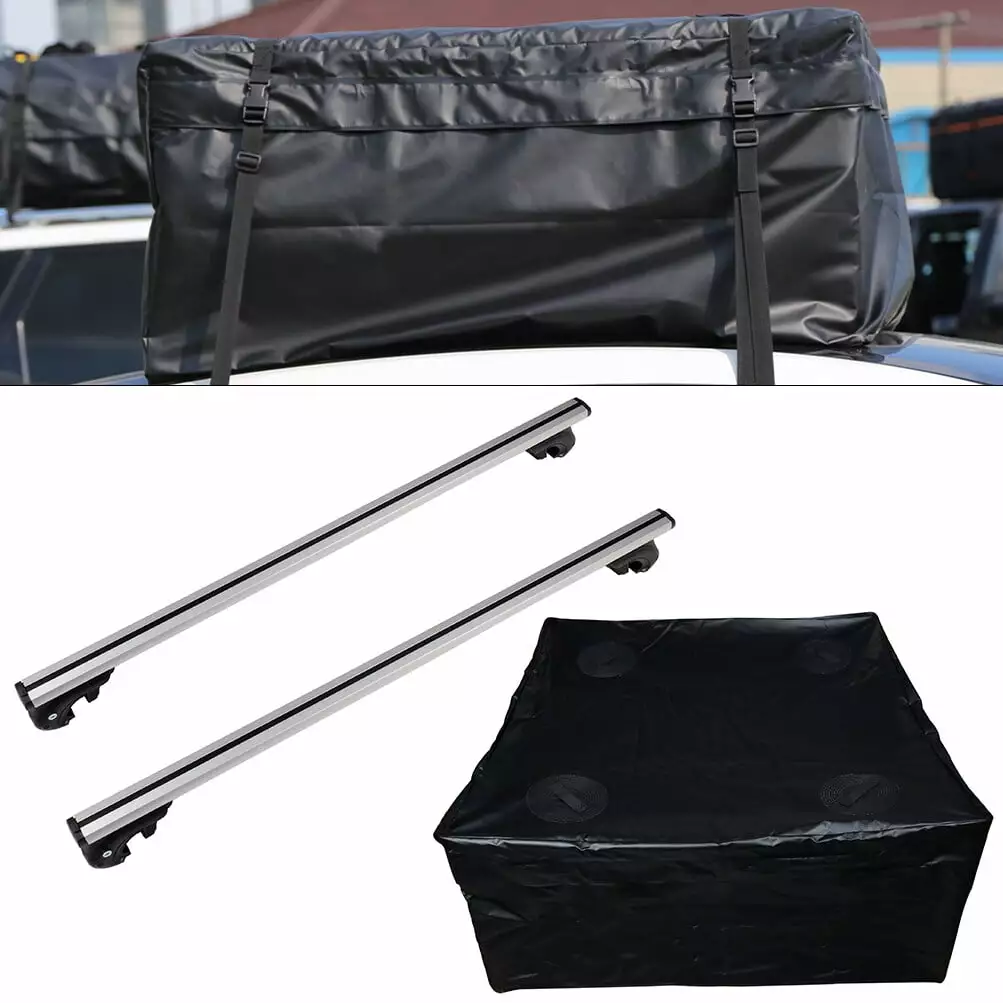 SCITOO Roof Rack Baggage Carrier for Jeep for Cherokee 2014-2020 Roof Top Rack & Cargo Bag Luggage Carrier Set