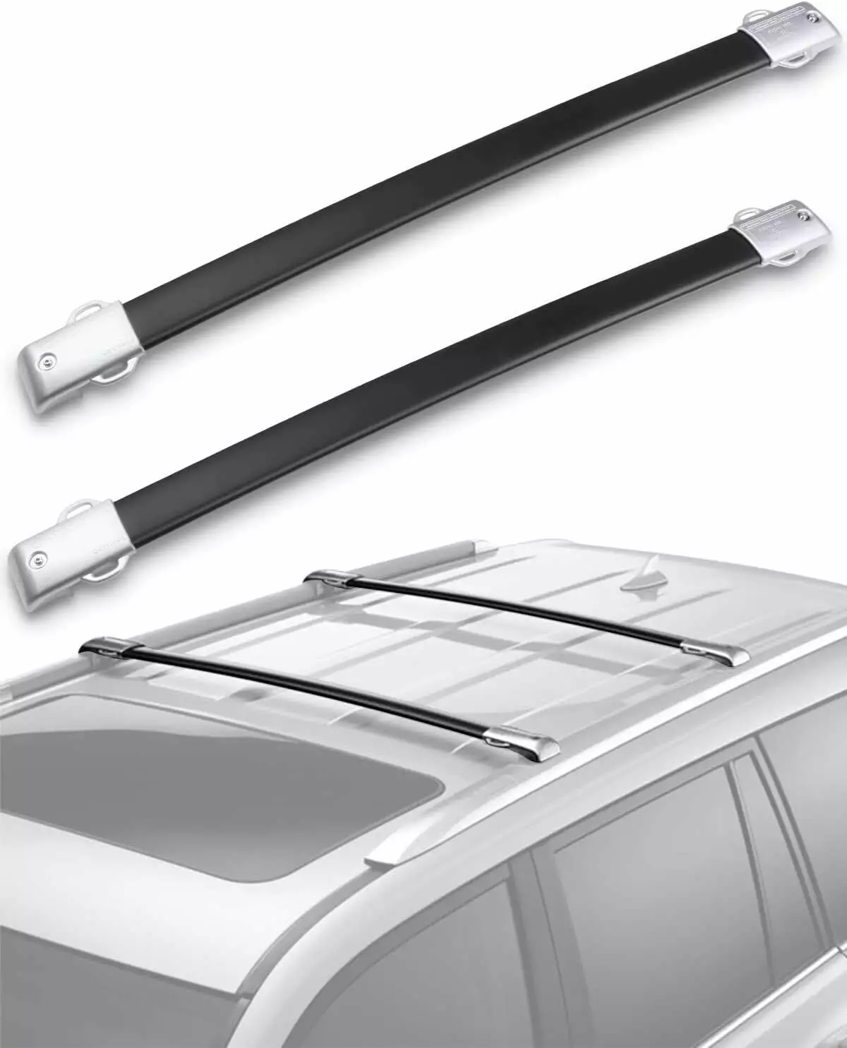 SCITOO Roof Rack Cross Bar for for Lexus GX460 2010-2022 Aluminum Alloy Cargo/Luggage/Canoe/Kayak Carrier Car Rack Rail Set