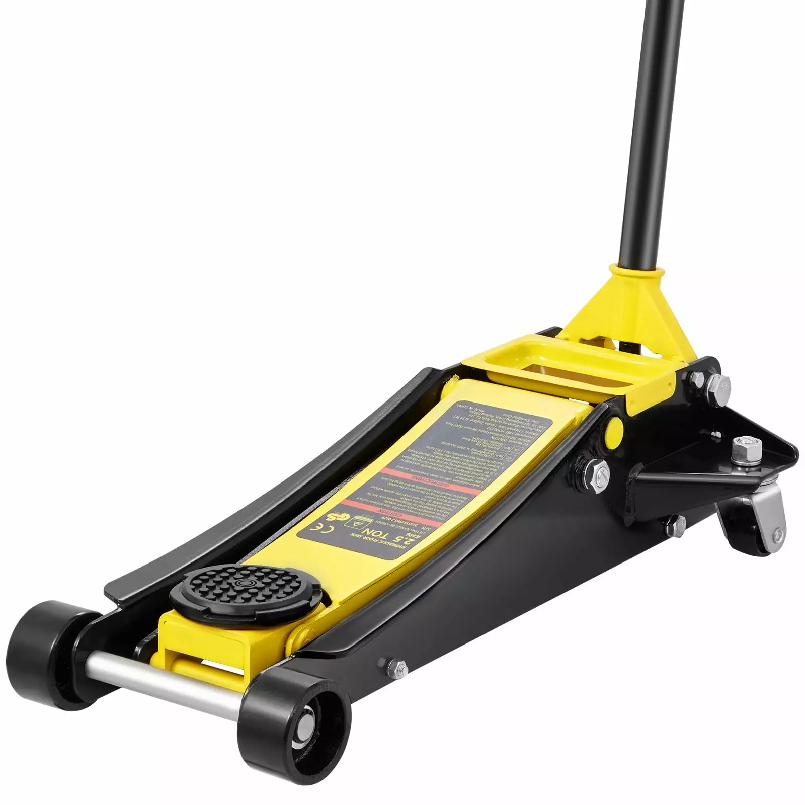 SKYSHALO 2.5 ton Heavy Duty Steel Dual Piston Rapid Pump Low Profile Floor Jack