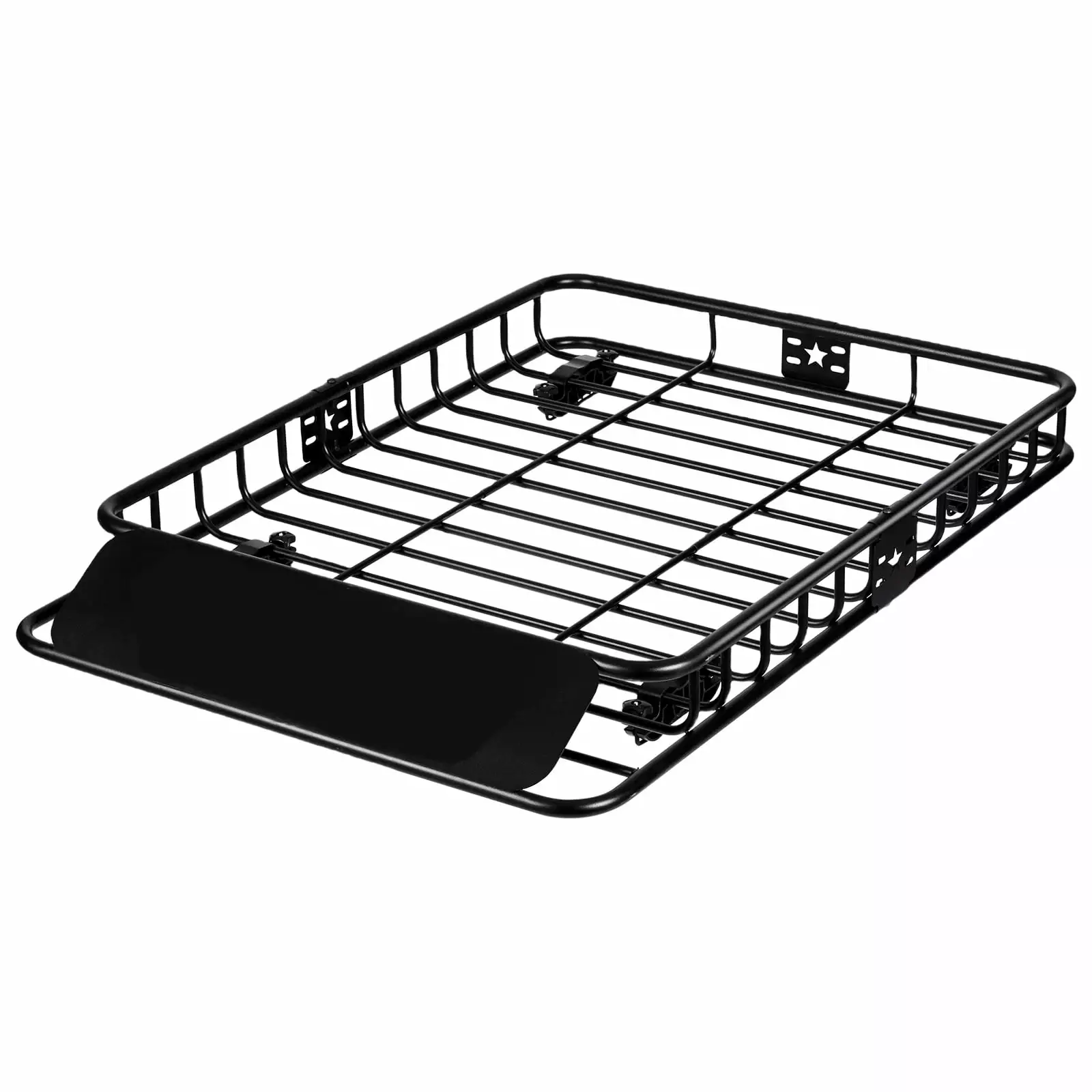 SKYSHALO 46x36x4.5 Roof Rack Cargo Basket 200 LBS Capacity for SUV Truck Cars