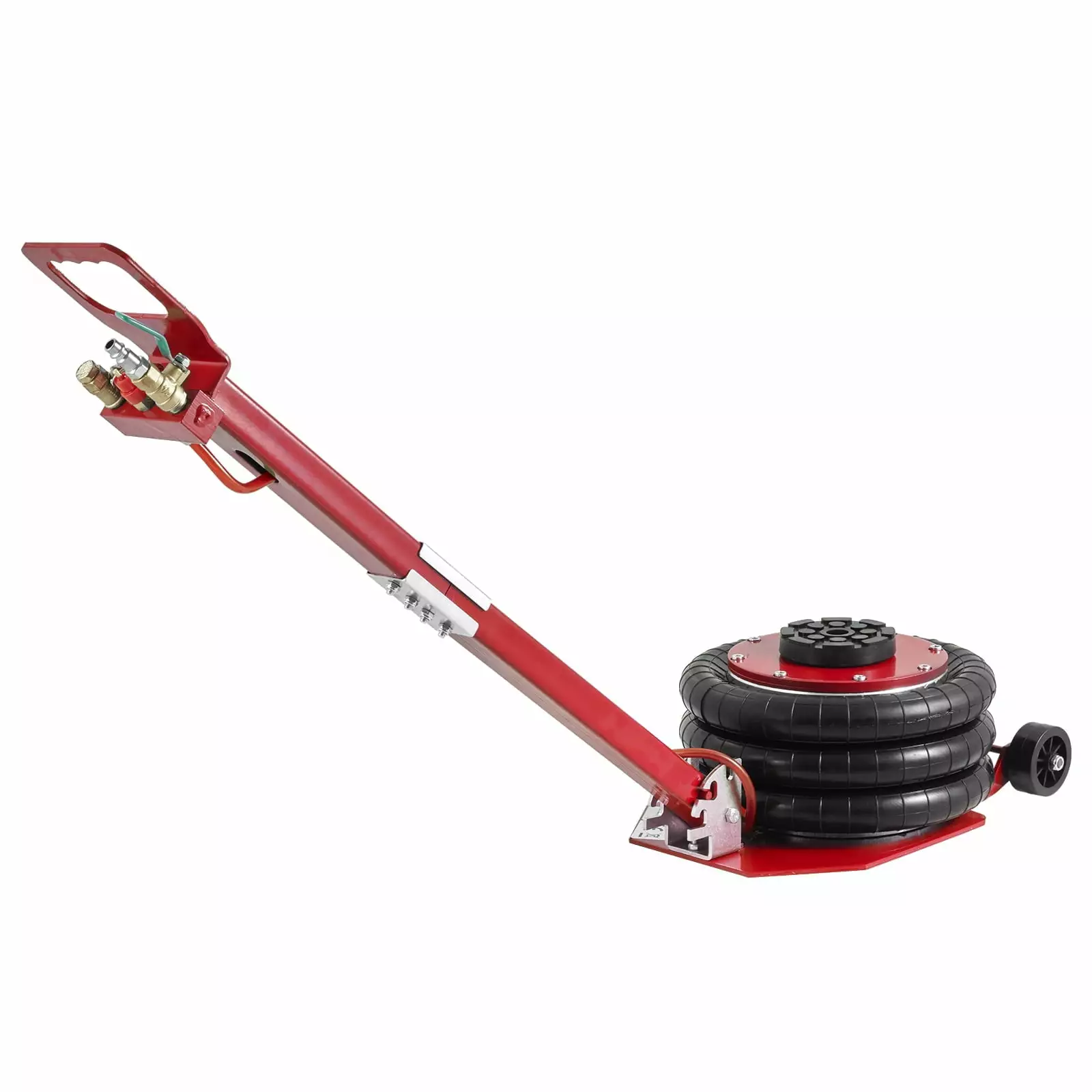 SKYSHALO Air Jack. 3 Ton/6600 lb Three Bag Air Jack. Air Bag Jack with Six Steel Tubes. Lift Height up to 17.7/450mm. 3-5 Seconds Fast Lift Air Jack with Adjustable Handle for Automotive Repair