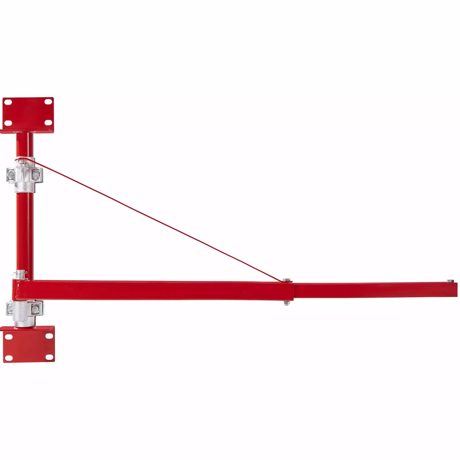 SKYSHALO Electric Hoist Arm. Supports Up to 660 lbs. Swinging Arm with Pole for Electric Hoist. Durable Steel Frame. Rotates 180??. Ideal for Workshops and Garages