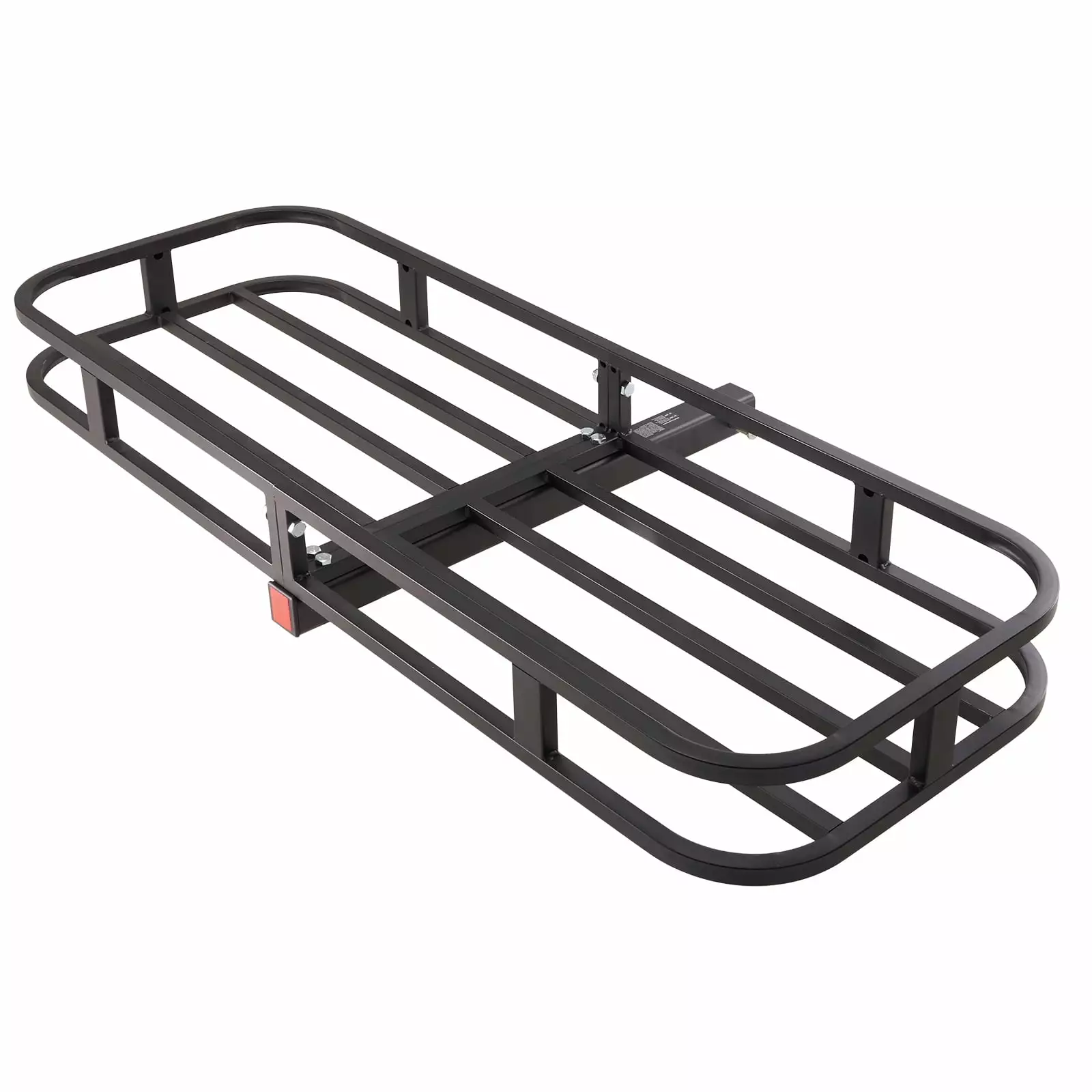 SKYSHALO Hitch Mount Cargo Carrier 500lb 53x19x5 in & Cargo Net Fits 2 Receiver