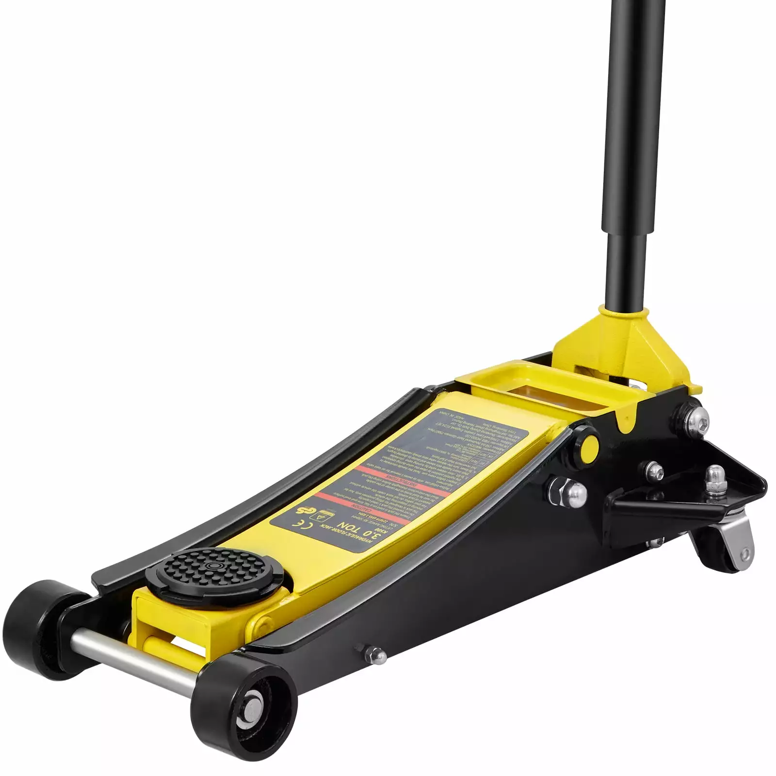 SKYSHALO Low Profile Floor Jack.3 Ton Capacity. Low-lying Steel Jack for Racing. Equipped with Efficient Dual Pistons for Rapid Elevation.Adjustable Height from 3.35 inches to 19.69 inches