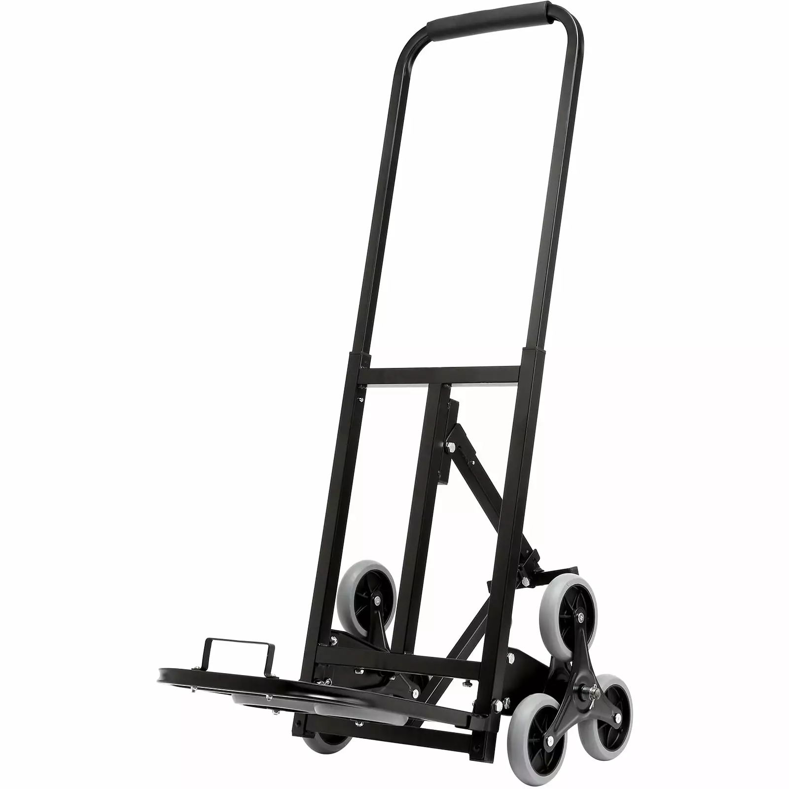 SKYSHALO Stair Climber Foldable Trolley 375 lb Capacity with Support Wheels