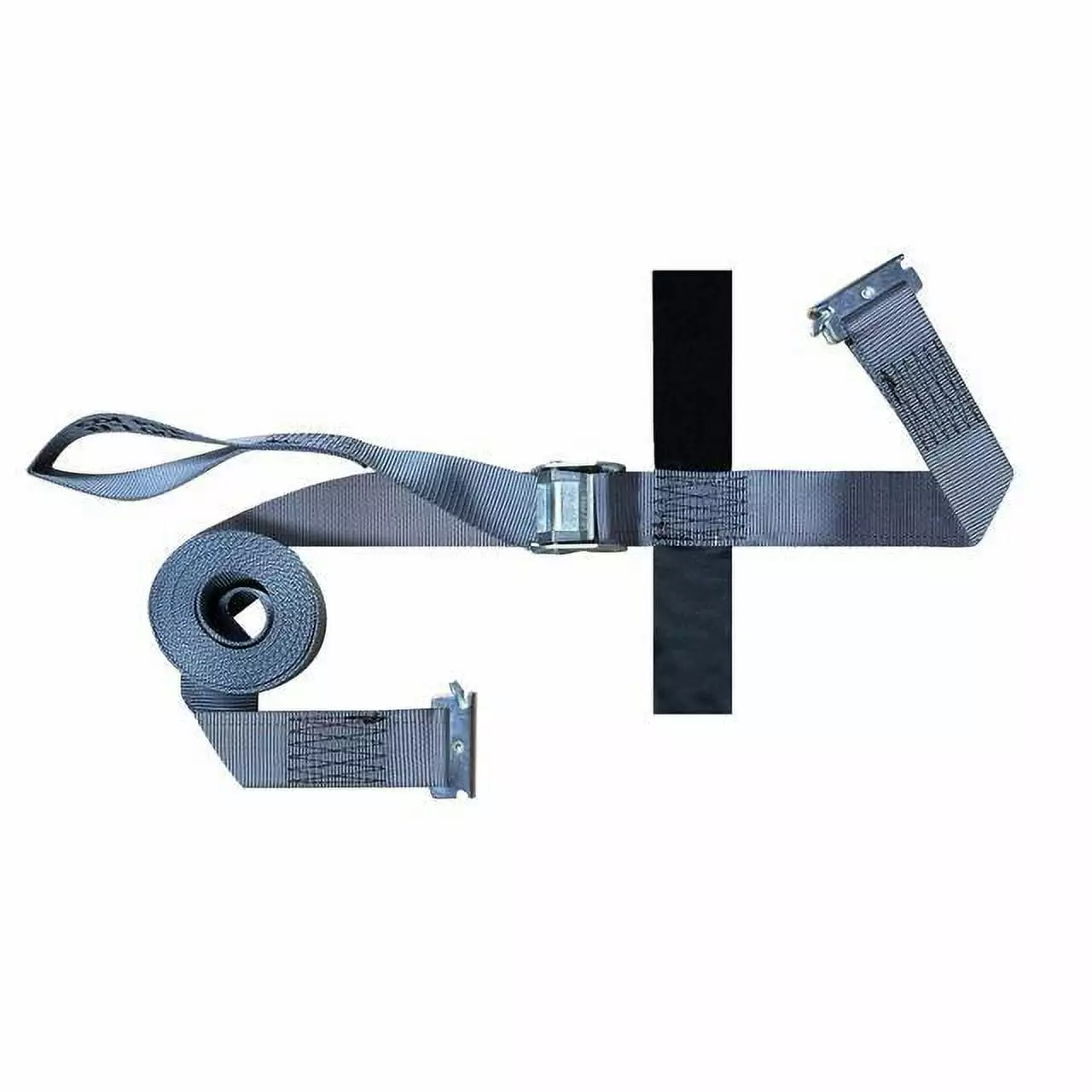 Mizh 1Pair Portable Heavy Duty Tie Down Cargo Strap Luggage Lashing Strong Ratchet Strap Belt with Metal Buckle(Color Randomization.5 Meters)