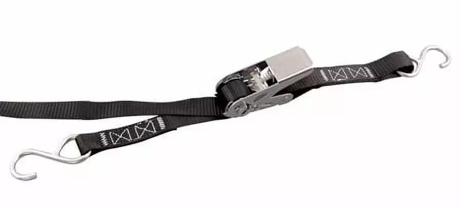 Powertye 1.5 Endless Ratchet Tie Downs Black 8' (30082)