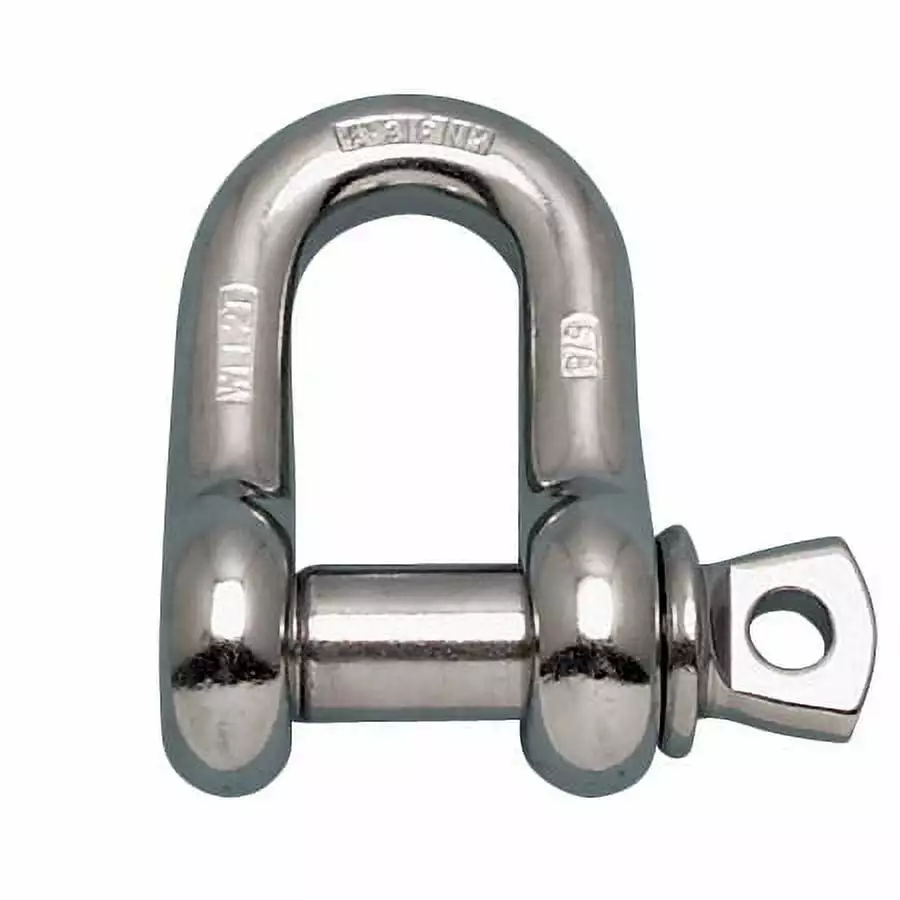 STAINLESS STEEL 316-NM CHAIN SHACKLE 3/4 OVERSIZE PIN (S0115-FS20)