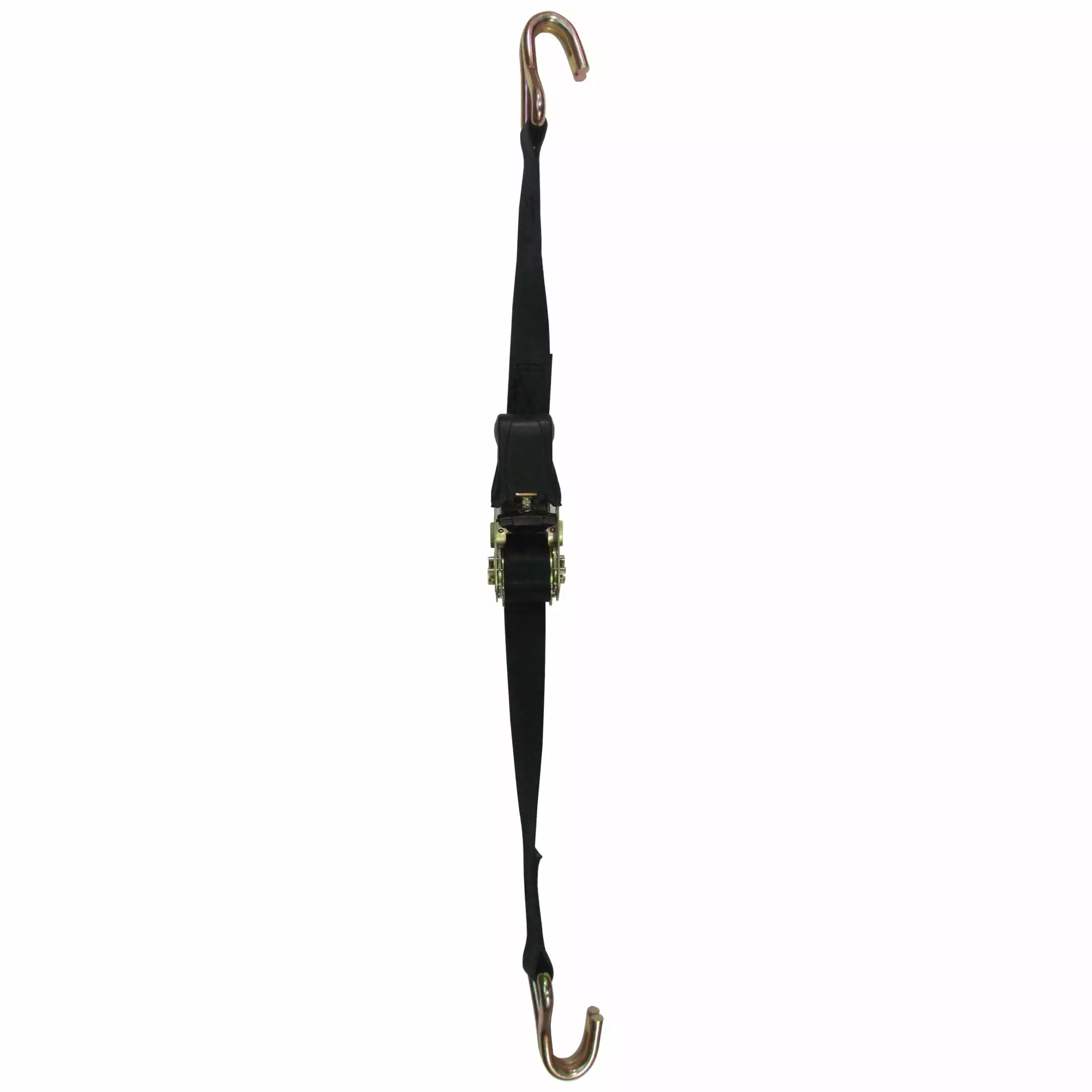 STAR BRITE Tie Down with Ratchet 1 x 12' w/Double J hooks