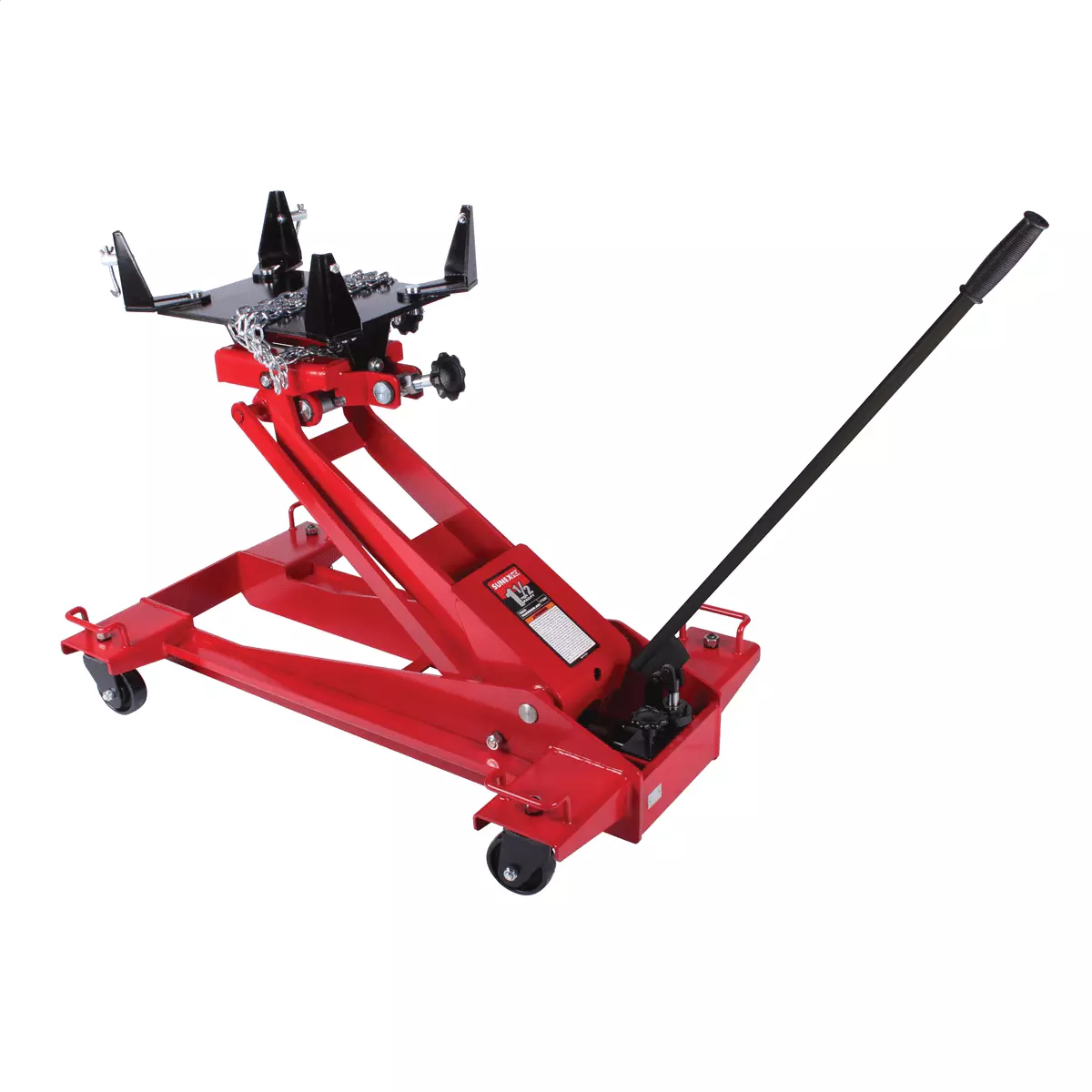 Vestil Winch Lift Truck Fixed Straddle- 500 lbs