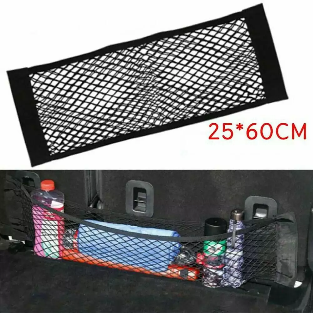 EACCESSORIES EA Rear Trunk Organizer Cargo Net for GMC Terrain 2010-2017 ?C Envelope Style Cargo Net for SUV ?C Premium Mesh Car Trunk Organizer Vehicle Carrier Storage ?C Compatible with GMC Terrain