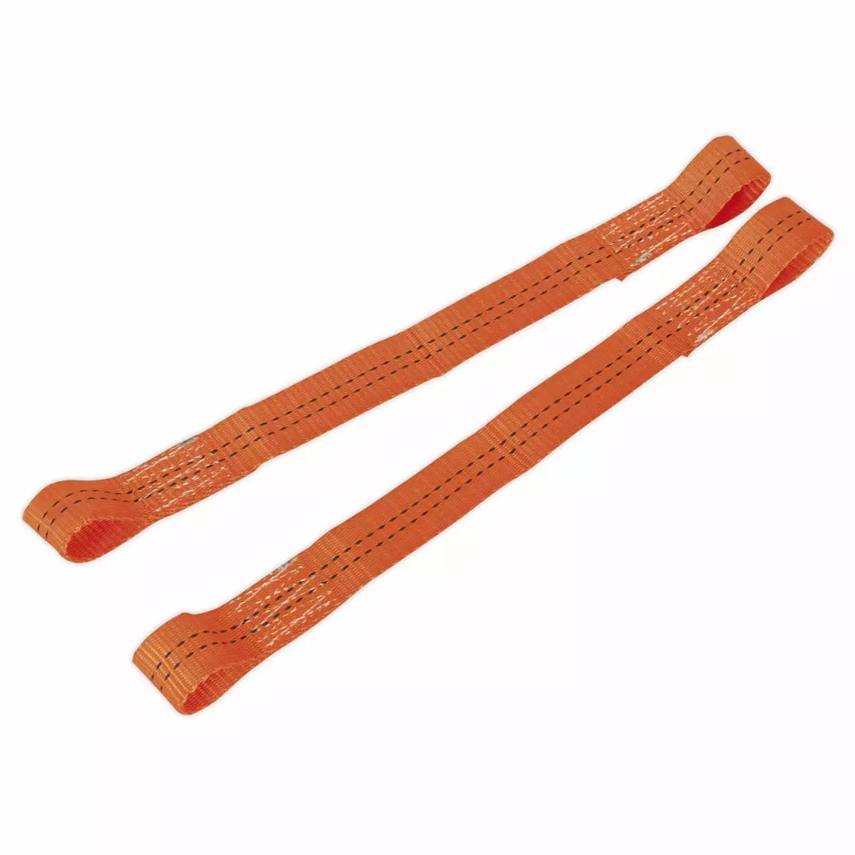 Keeper 1 in. W X 10 ft. L Orange Tie Down w/Ratchet 300 lb 4 pk