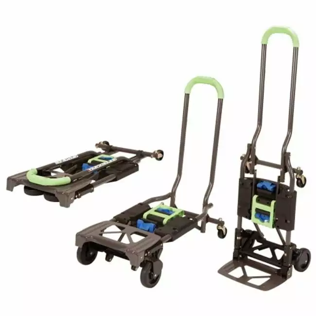 Shifter Multi-Position Folding Hand Truck & Cart- 49.25 x 16.625 x 13.75 in.