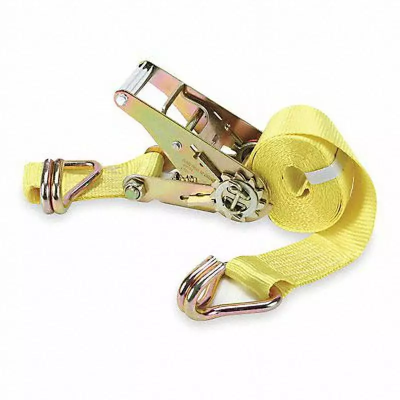 Sim Supply Tie Down Strap.Ratchet.Poly.15 ft. 2VKP8