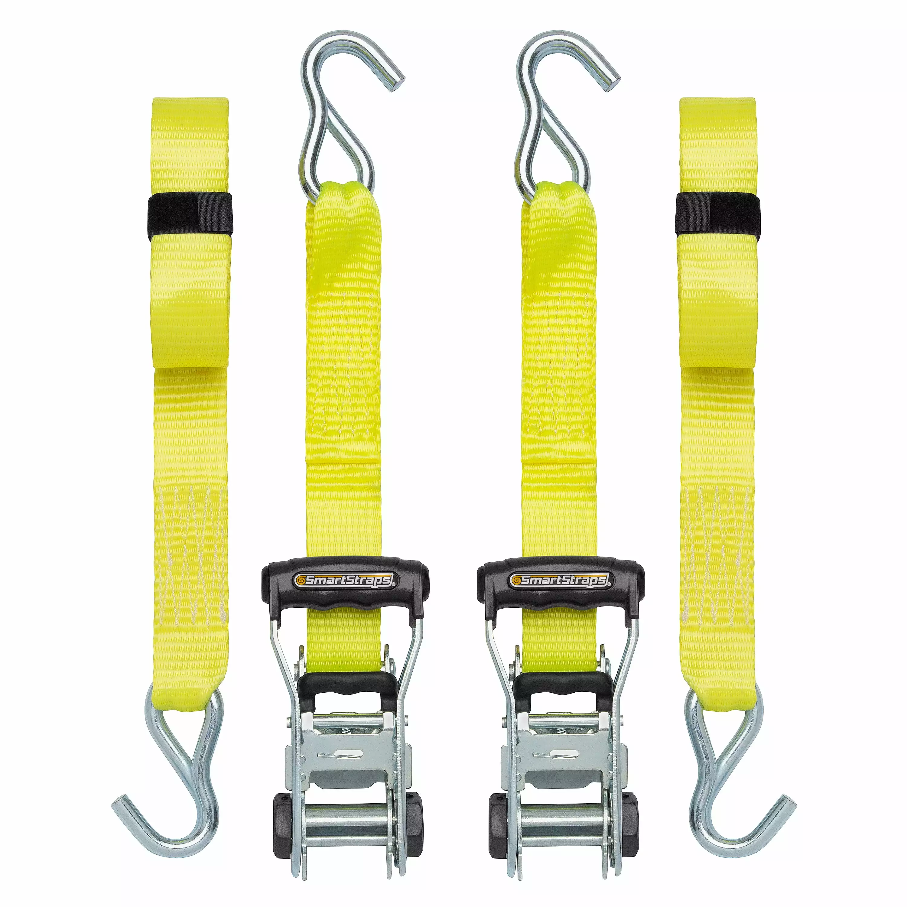 Ratchet Tie Down Strap Lashing Strap with Hook Securing Straps and Tensioner Set for Trailer Truck Car Hauling Polyester 5cmx10m Complete Set