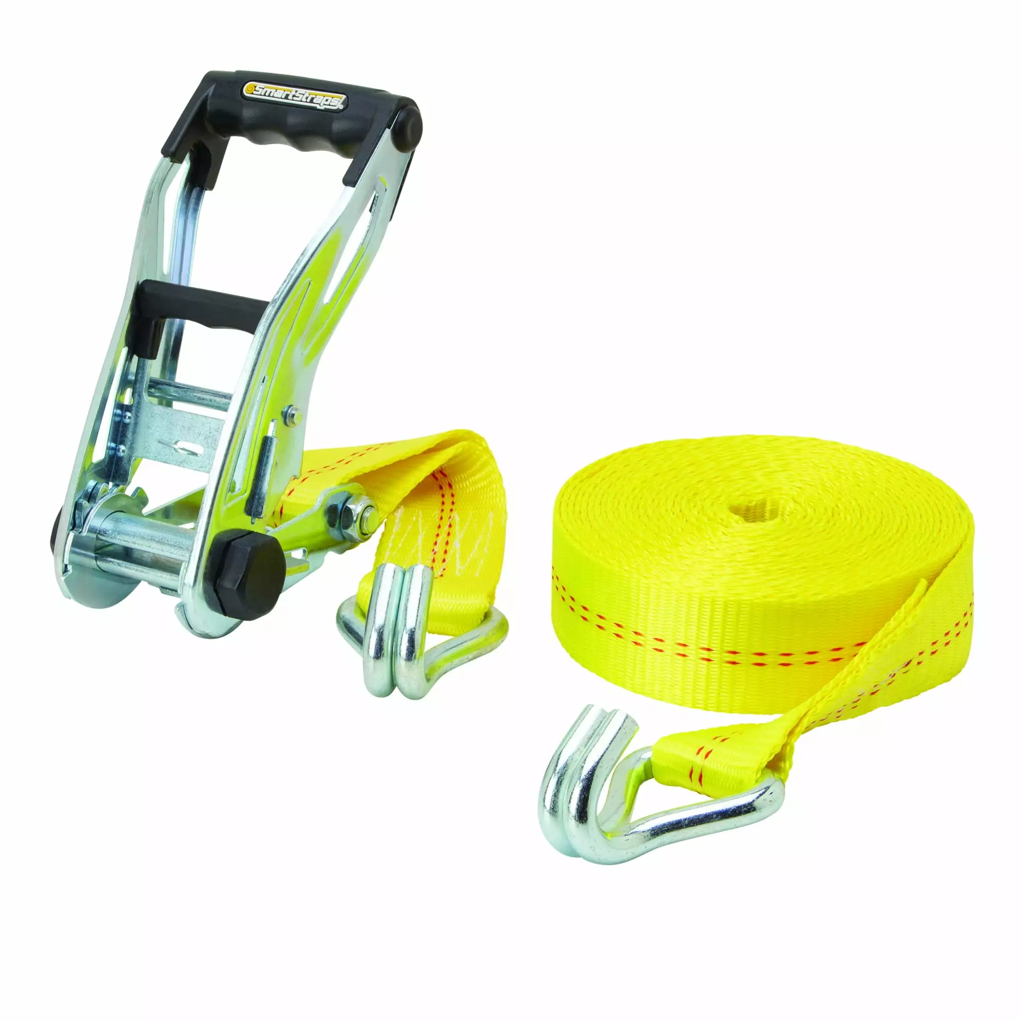 Slip Hook Eye Sling Heavy Duty 2T Bearing Trailer Lifting Chain Connector with 2 Ring Buckle