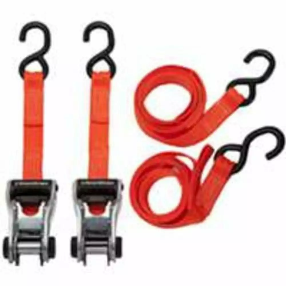 SmartStraps 340 Ratchet Tie-Down 10'. Orange. 2/Pk. Each