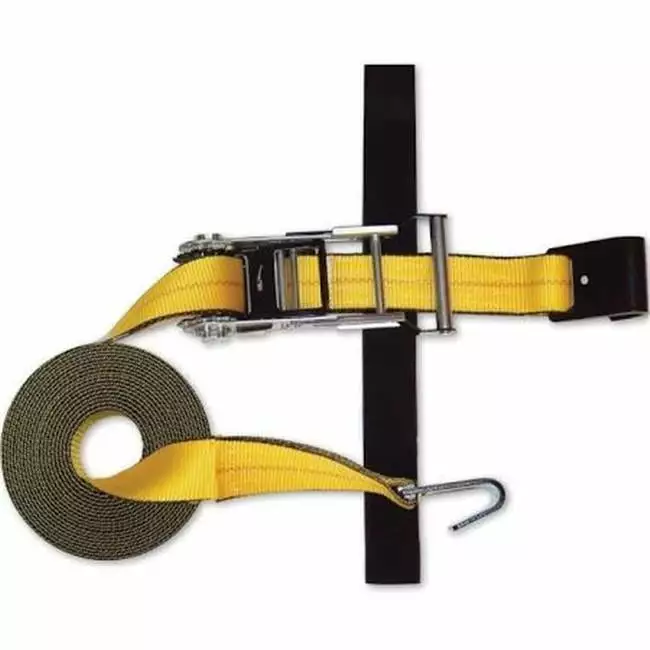 Snap-Loc SLTHF227RYI Flat Hook Strap Expandable Ratchet with Hook & Loop Storage Fastener. 2 in. x 27 ft.