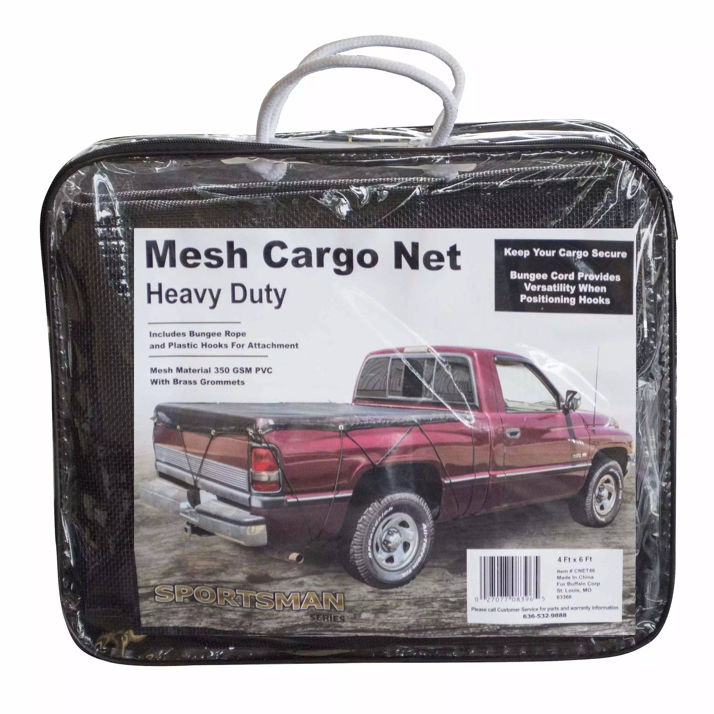 Sportsman Series Heavy Duty Mesh Cargo Net 4 ft. x 6 ft