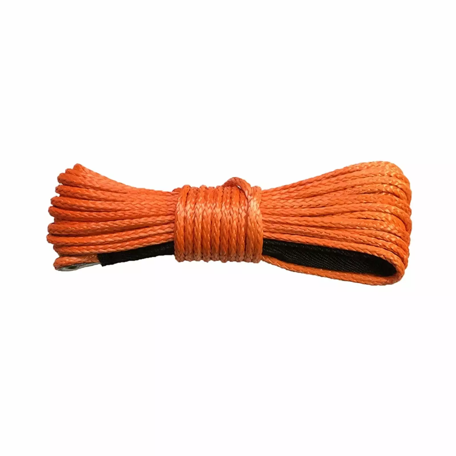 Synthetic Winch Line Cable Rope 6mm X 15m Synthetic Pulling Winch Line UHMWPE 12 Strand Recovery Cable .Easier to Carry