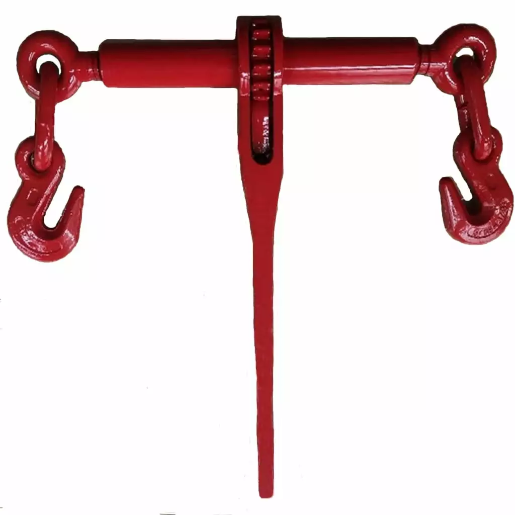 TakeControl 1 Pc Ratchet Chain Load Binder 5/16-3/8 ChainHook Tie Down Flatbed + 1 Free Shackle