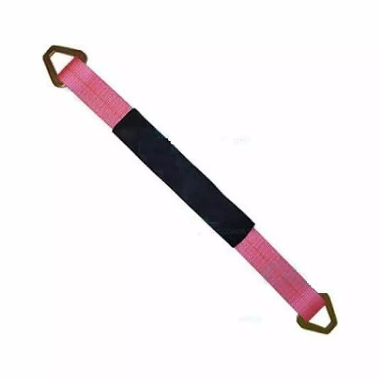 Tie 4 Safe RT41A-72M18-PK-C-20 2 x 72 in. Axle Straps with Abrasive Sleeve with Delta Ring - Pink - 12 Piece