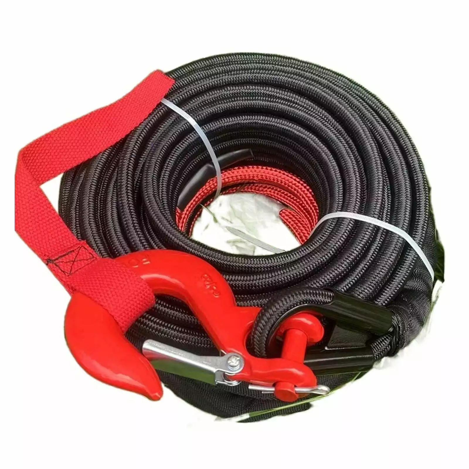 Upgrade Electric Hoist Portable Electric Hand Winch Traction Block Electric Steel Wire Rope Lifting Hoist Towing Rope .Safer and More Practical