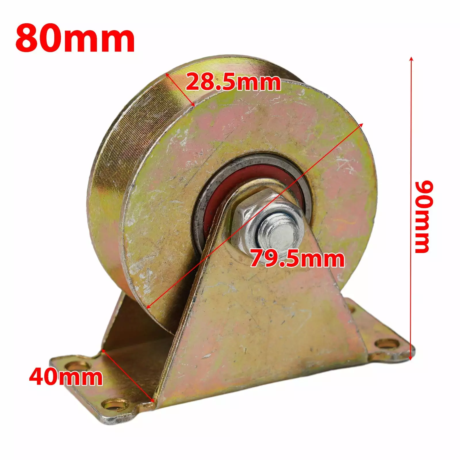 2pcs M20 Double Pulley Block 360?? Spin Freely 304 Stainless Steel Double Pulley Wheel Roller Strong for Block and Tackle Pulley System Used to Lift Kayaks Max Load: 75kg