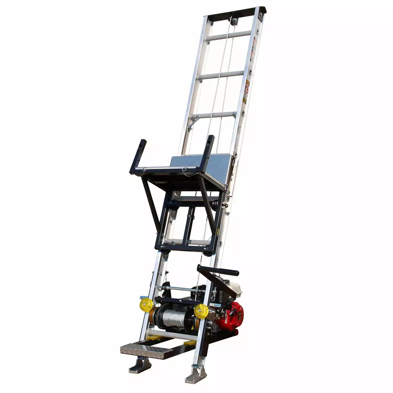 Masterack Uplyft Double Ladder Rack with Standard Slide