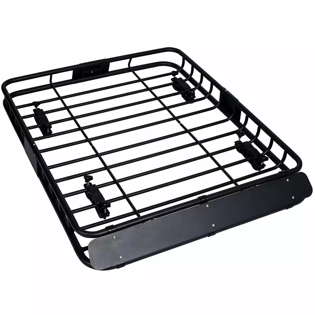 Trilenars Car Roof Rack Cargo Carrier Basket. 42 x 36. Heavy Duty Steel Weather Resistant Top Mount. Luggage Camping Gear Storage Cargo Rack For Truck SUV Transport