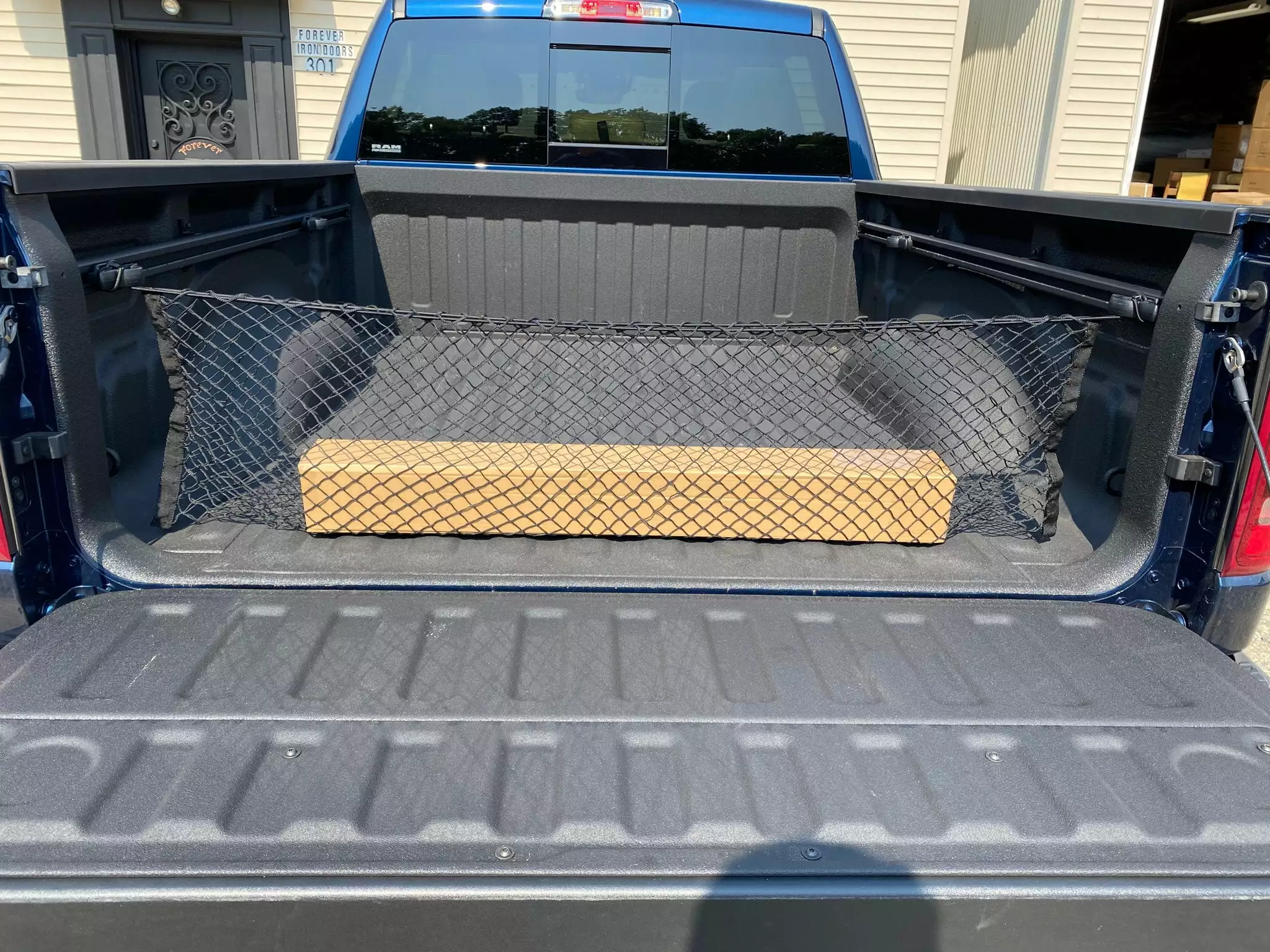 Truck Bed Envelope Style Trunk Mesh Cargo Net for Jeep Gladiator Sport 2020 2021