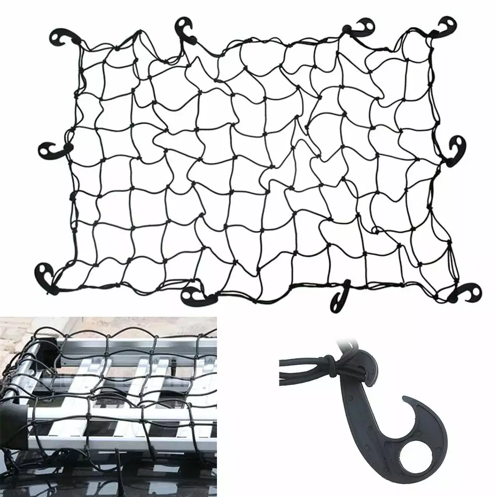 Trunk Cargo Luggage Car Rooftop Net Storage Organizer Universal Travel Suv